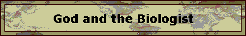 God and the Biologist