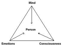 Self in a diagram