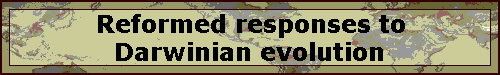 Reformed responses to Darwinian evolution