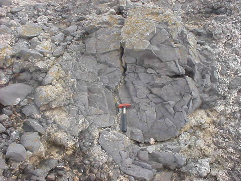 Photo: large clast near Ogmore-by-Sea