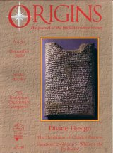 Cover of Origins December 2000
